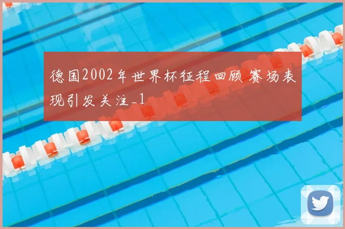 德国2002年世界杯征程回顾 赛场表现引发关注_1