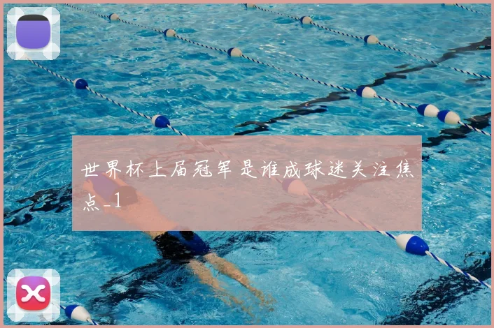 世界杯上届冠军是谁成球迷关注焦点_1